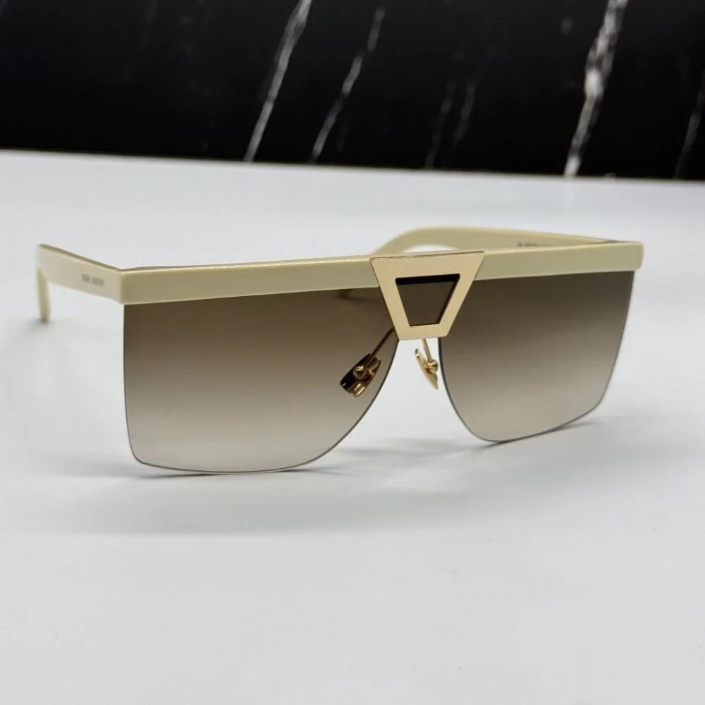 NEW SAINT LAURENT SL537 PALACE 002 UNISEX MASK SUNGLASSES SAINT LAURENT SL 537